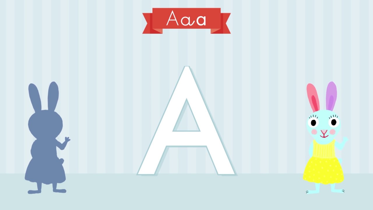 Les lettres de l'alphabet - Apprendre à écrire le A avec Pinpin et Lili