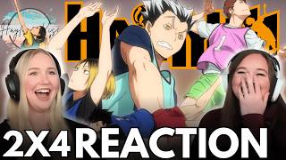 TRAINING CAMP BEGINS | HAIKYUU | Reaction 2x4