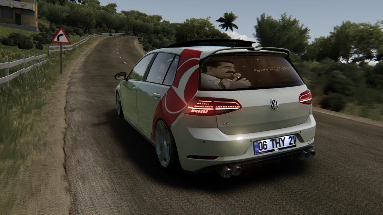 İbrahim Tatlıses - Eyvah Neye Yarar Remix | Volkswagen Golf 7.5R | Assetto Corsa