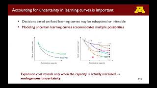 Tushar Rathi: Capacity Planning with Uncertain Endogenous Technology Learning