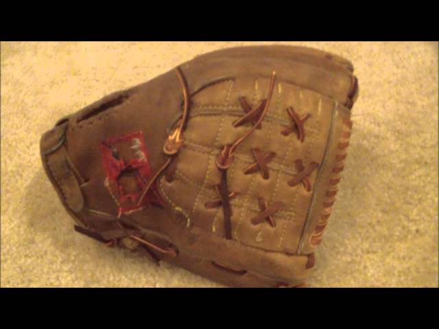 Rawlings XFCB17 Baseball Glove Relace Before and After Glove