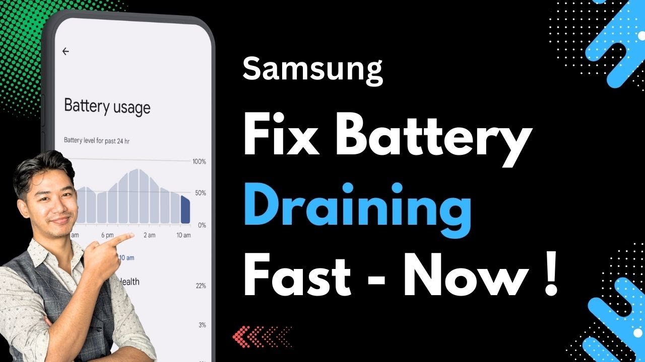 My Phone Battery Is Draining Fast (Samsung) | Fix the Issue - YouTube