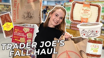 BUYING EVERY PUMPKIN PRODUCT AT TRADER JOE