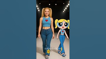 This is how the Powerpuff Girls would look in real life 💙💚❤️ #powerpuffgirls #ai #cartoon