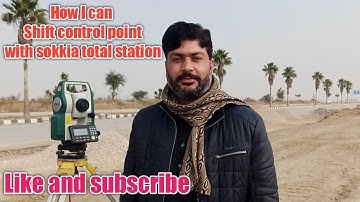 # ShiftingTBM,How to Shifting TBM/Banch mark With Coordinate & Sokkia Total Station in Urdu/handi