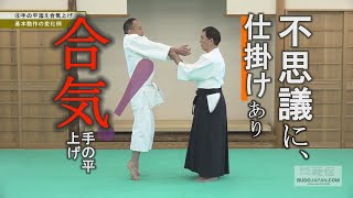 最も進化した大東流がここに！ 天野正之師範【手の平添え合気上げ】 How to apply Aiki in Daito-ryu Aiki-jujutsu Everyone can learn Aiki