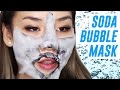 Soda Bubble Mask - Does it work? | TINA TRIES IT