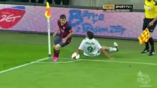 Messi AMAZING Skill vs Lechia Gdansk
