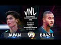 Japan vs brazil  mens vnl 2023