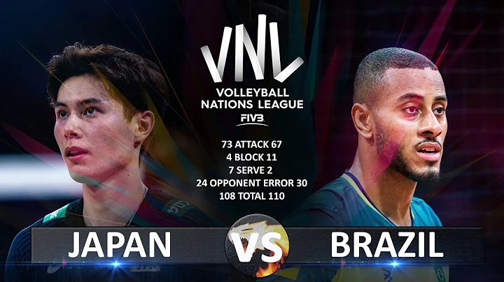 Japan vs Brazil | Men's VNL 2023 - DayDayNews