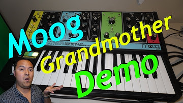 Moog Grandmother Ambient Synth Demo (No Talking)