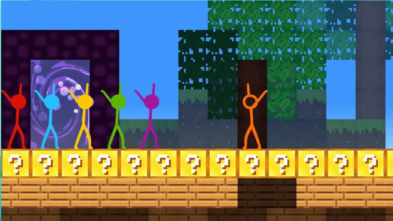 STICKMAN PARKOUR 2: LUCKY BLOCK - Jogue de Graça!