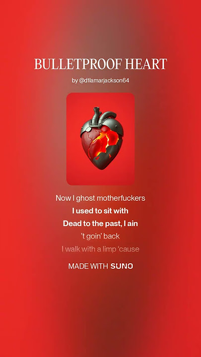 BULLETPROOF HEART (ALBUM: SCARS & SHADOWS)
