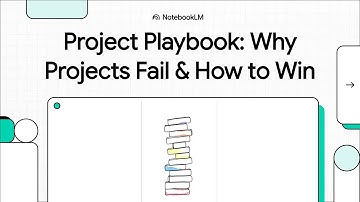 Project Playbook: Why Projects Fail & How to Win  | #ProjectManagementPanda