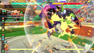 DBFZ Bardock mid-screen TOD (1 bar start, Bardock / Trunks / SSJ Goku)