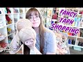 Visiting the local yarn store  passioknit vlog