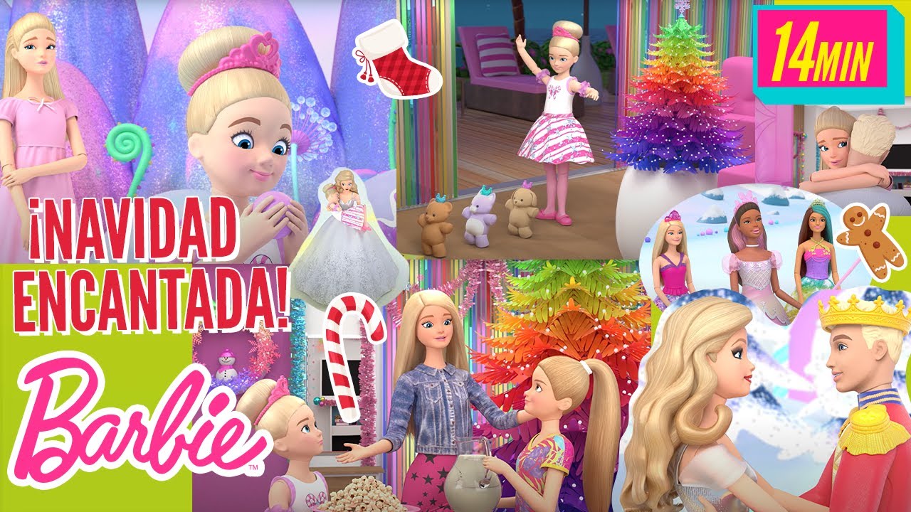 ¡Descubre el REINO MÁGICO de NAVIDAD con Barbie y Chelsea! 👑🎄| Barbie y ...