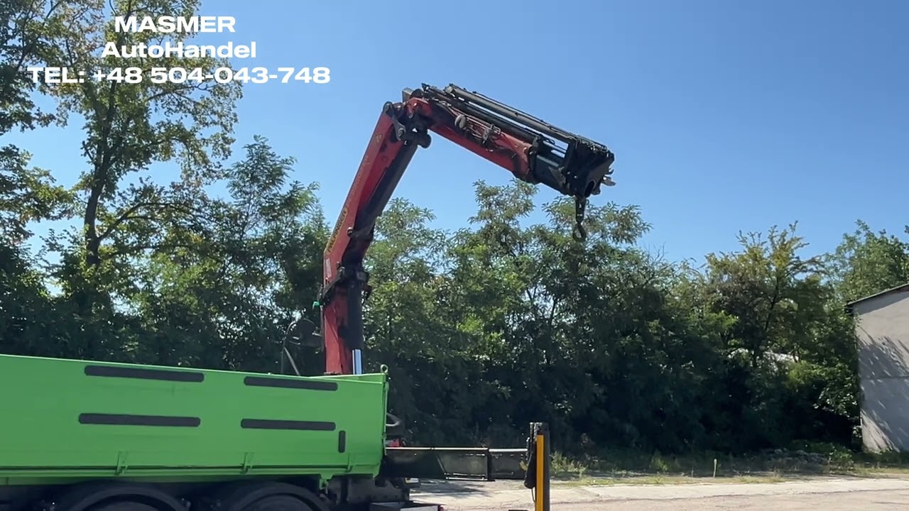 Volvo FH 6x4-400 HDS PALFINGER 22002EH