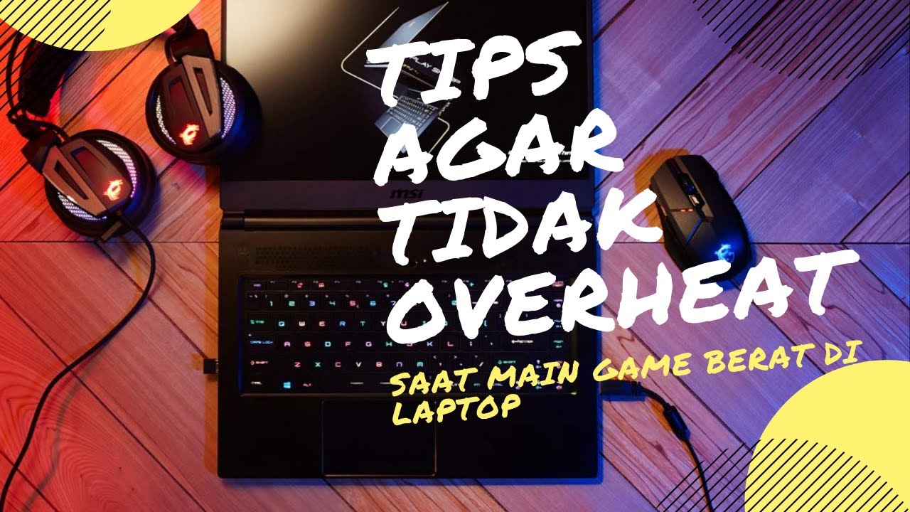 Cara agar laptop tidak cepat panas saat main game berat | 100% Works
