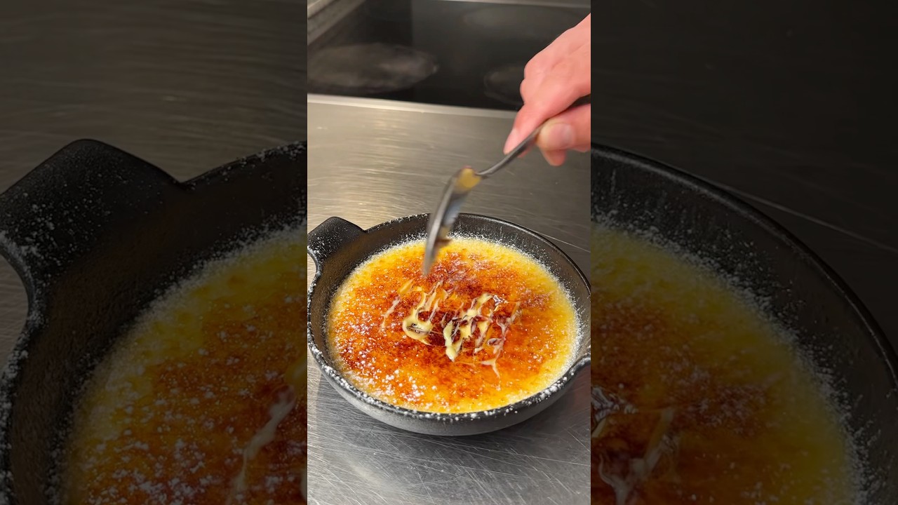 ASMR Salmon & Crème Brûlée 