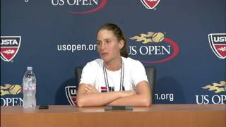 2012 US Open Press Conferences: Johanna Konta (1st Round)