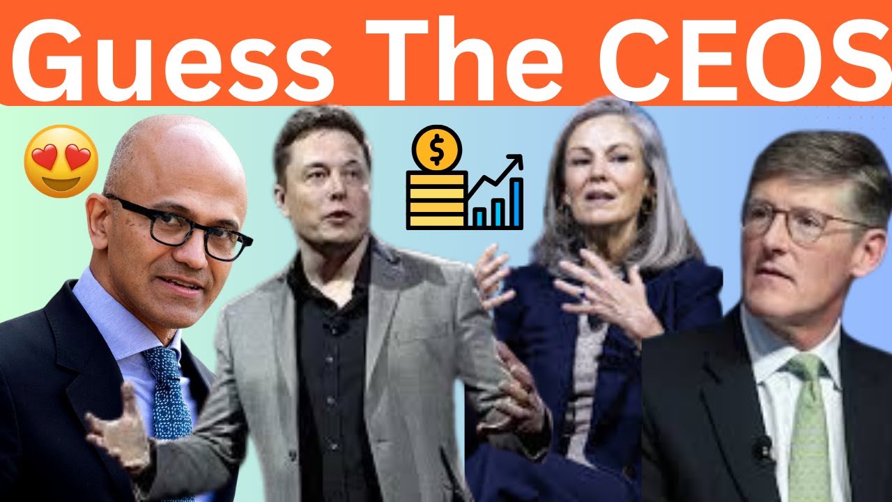 Guess the CEO | Can You Name Them All? 💼