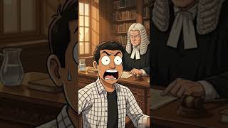 সত্য মিথ্যার পইরা কান্দে বগা! 🤣 | Court Funny Dialogue | Bangla #Shorts
