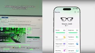 Rokid Glasses can custom long press Buttons
