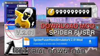 LINK MEDIAFIRE❗• SPIDER‑FUSER V. 2.01 MOD APK (Unlimited Money) – The Ultimate Open‑World Superhero  screenshot 3