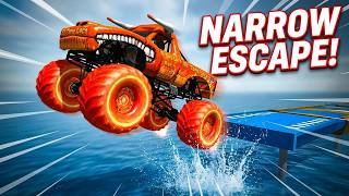 Extreme Monster Truck Mega Ramp - Impossible Stunt Racing 3D Android Game screenshot 5
