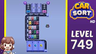 Car Sort Level 749 Solution Walkthrough