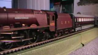 My Oo Guage Model Of 6233 Duchess Of Sutherland Hauling The Royal Train