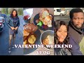 Surprise lunch date with my husband  valentine outing  unbox gifts   dance  vlog