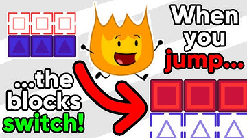 BFDI: Branches Level Showcase - Flippy Switchy Galaxy