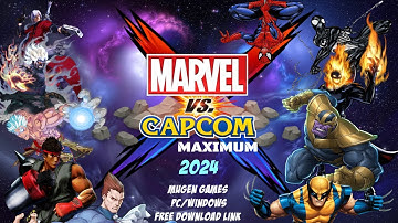 Marvel vs Capcom MAXIMUM - NEW UPDATE 2024!!! (includes 4vs4 mode) - MvC Max - MUGEN Download Link