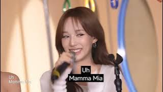 izna (Choi Jungeun & Ryu Sarang) – Mama Mia, Racecar, Supercrush #miyeonmusicmetro