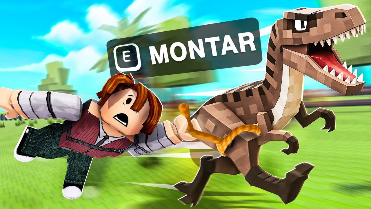 EU DOMESTIQUEI UM DINOSSAURO, e vários outros animais (Roblox Raise Animals)