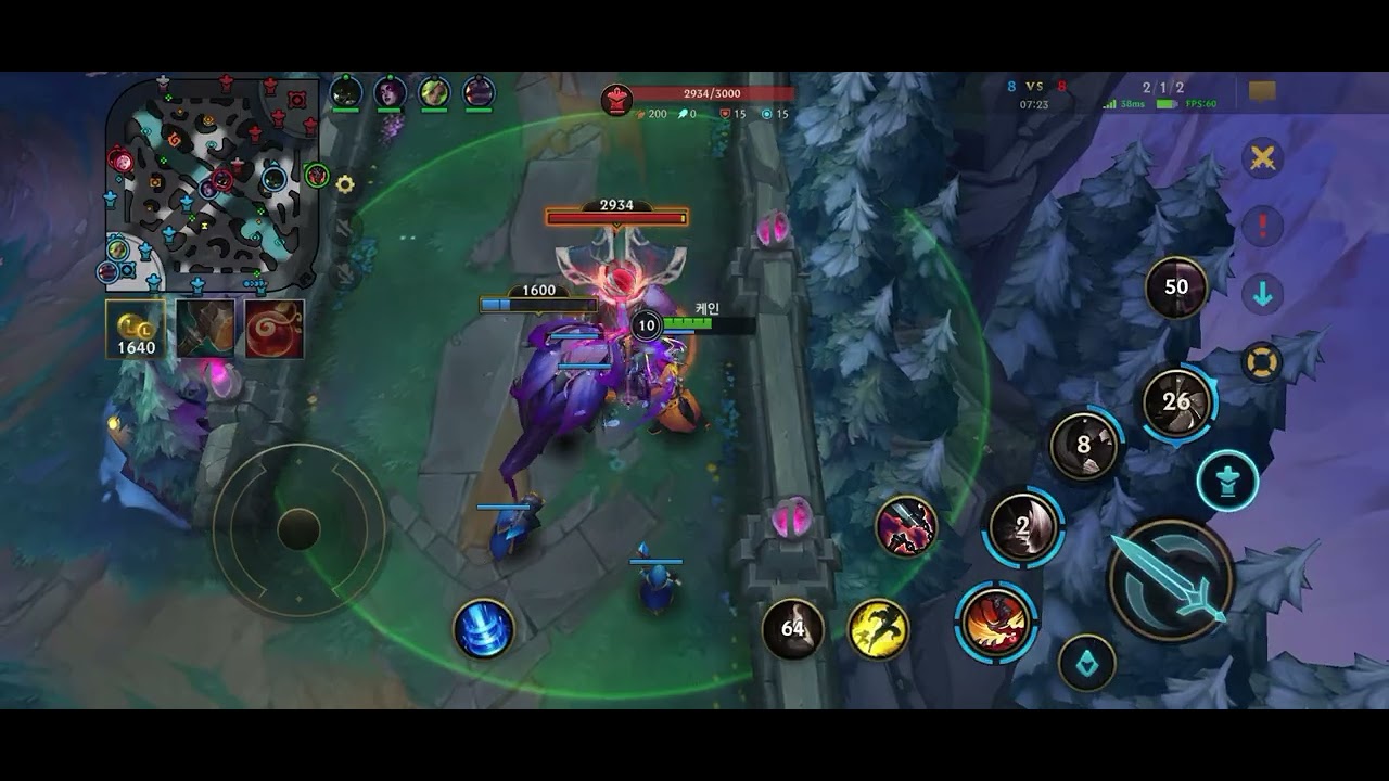 와일드리프트(롤) 탑 케인