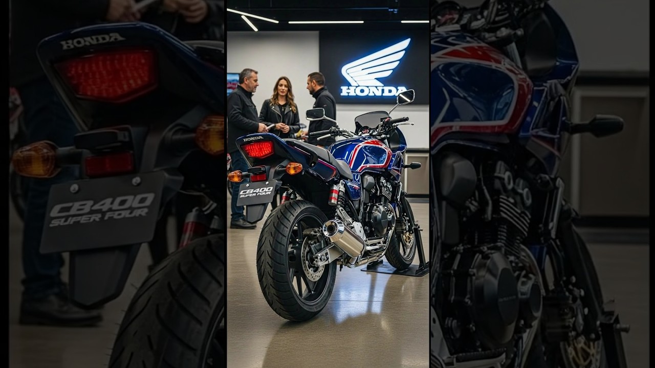 🔥2026 Honda CB400 Super Four Review👍 | Classic Design, Engine & Features🚀