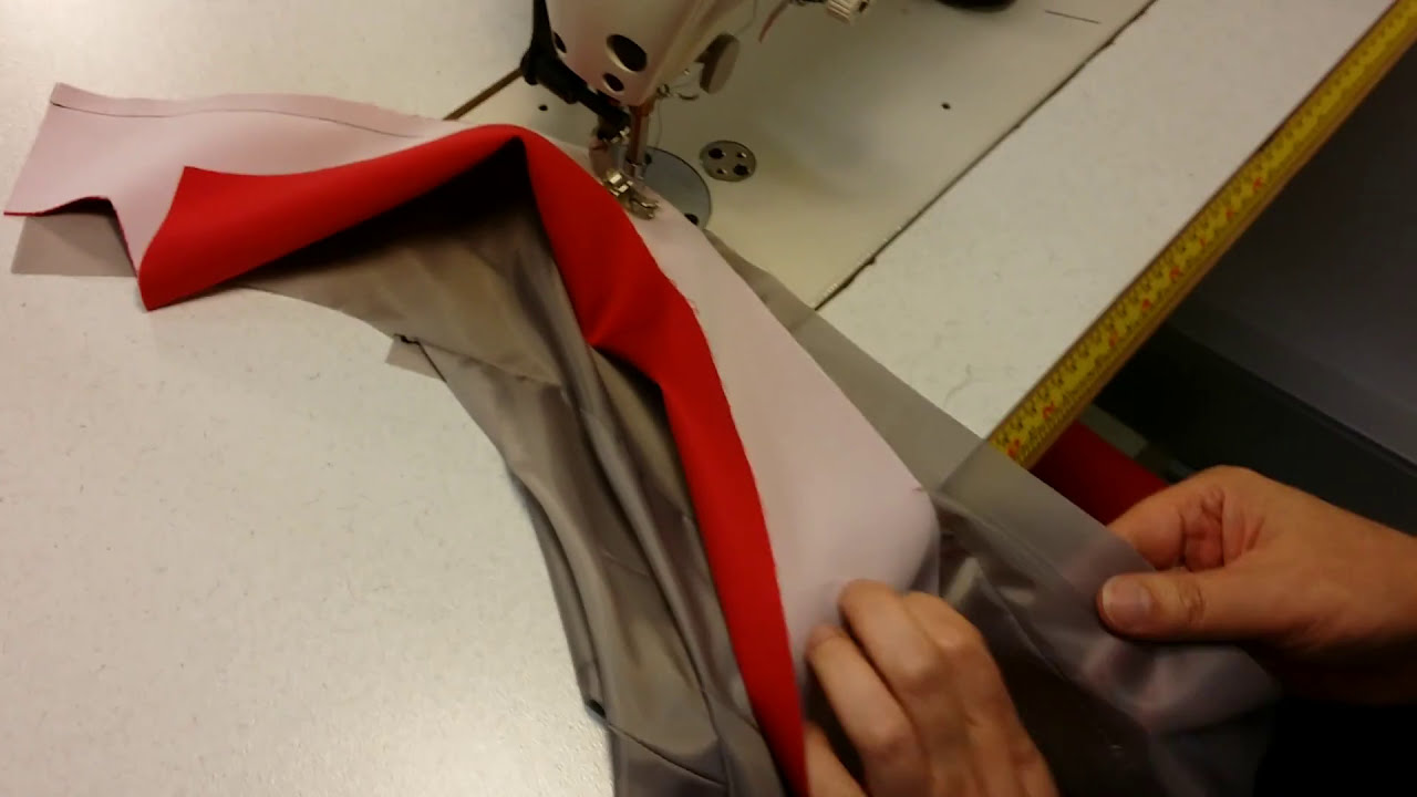 Making a jacket part 11 Front facing YouTube