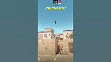 CS2 Connector Smoke From T Spawn On Anubis #shorts