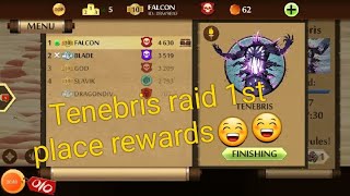First Place In Tenebris Raid Rewards Shadow Fight 2 Gaming Falcon