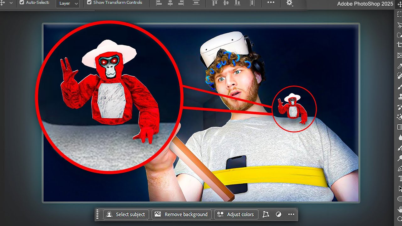 I Hid in FAMOUS Gorilla Tag Thumbnail's
