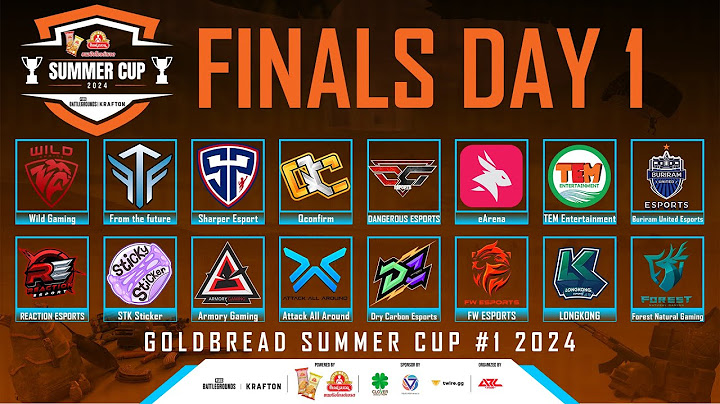 🔴Live สด!! GOLDBREAD SUMMER CUP #1 2024 FINALS DAY1