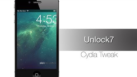 Unlock7 Jailbreak Tweak: Hands-on - iPhone Hacks
