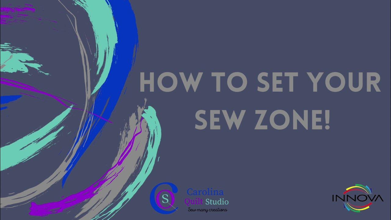 INNOVA Sew Zone Tutorial YouTube
