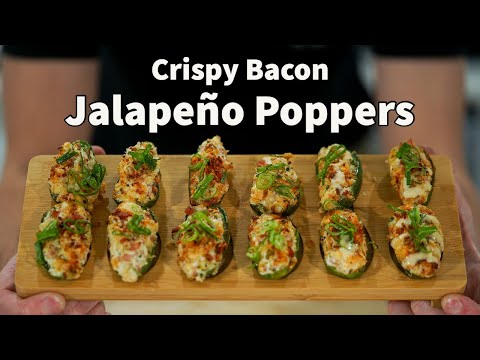 Crispy Bacon Jalapeno Poppers