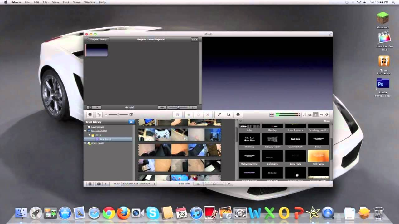 How to make a quick and easy intro with iMovie (MAC) - YouTube