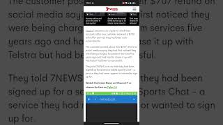 Telstra Customer Receives 700 Refund