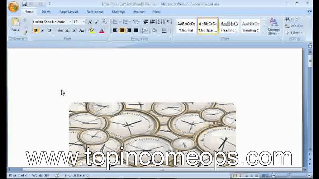 creating a pdf document and time management skills